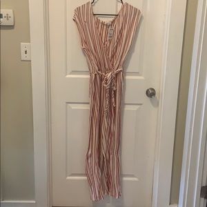 Stripped Jumpsuit